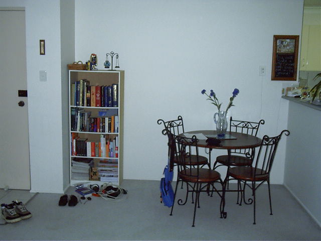 Her dining area.