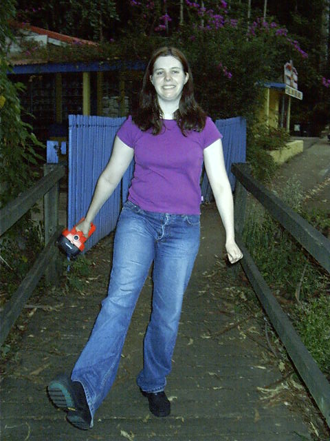 Tanya struts her stuff with torch to boot.