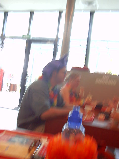 This is what happens when batteries are low and pic is taken 1 second after it usually is.