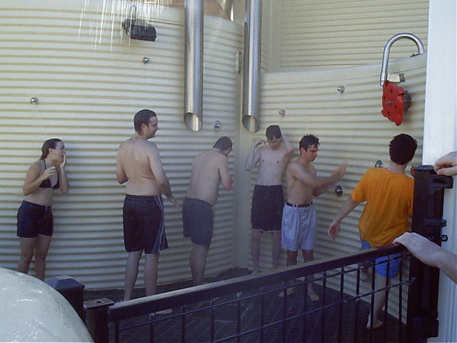 5 Men And A Little Lady. (Not a porn title)