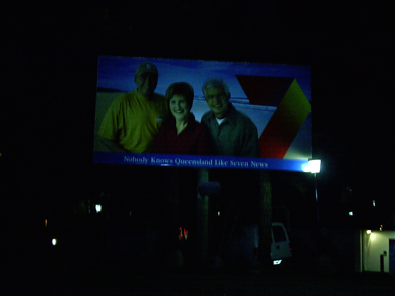 Nothing good on Channel 7, big surprise.