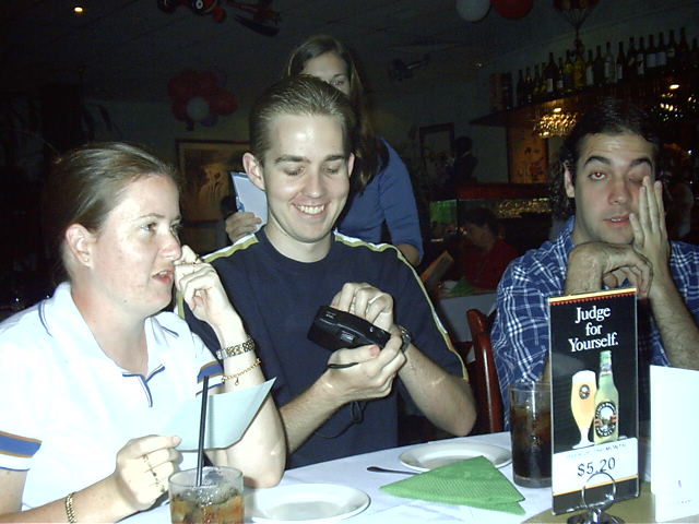 The b'day girl, Haqr, Trui and EC.