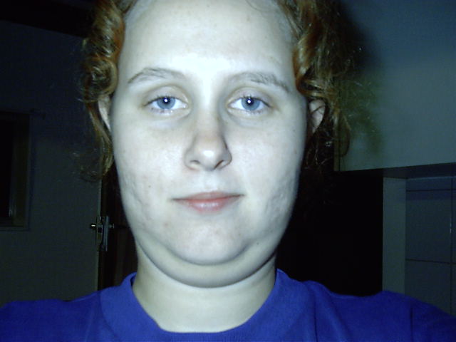 Katie takes a pic of herself