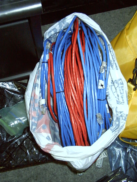 More network cables than you can poke a stick at