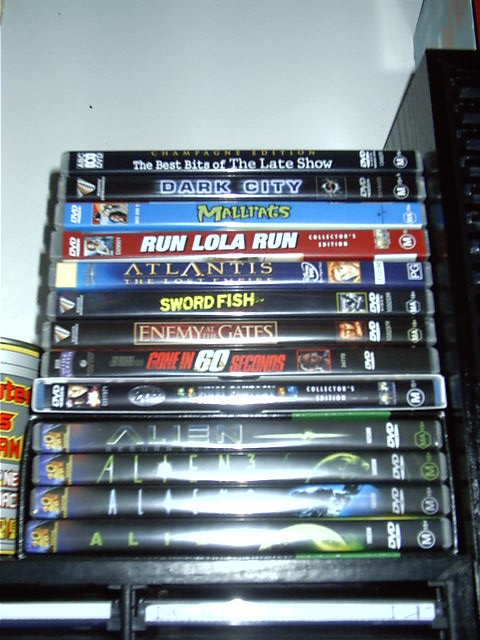 My DVD collection