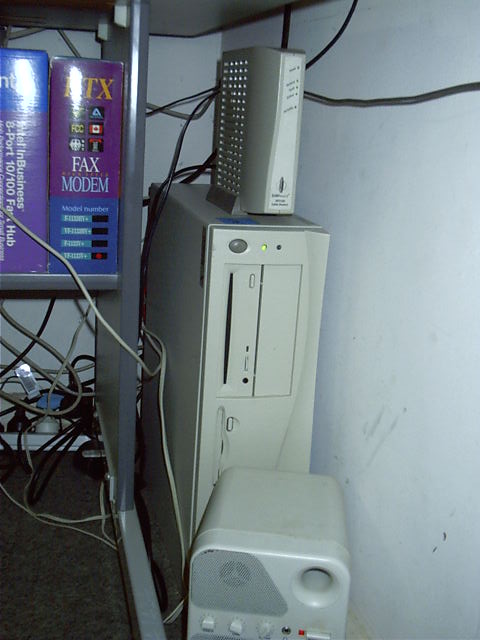 Server is put in its new home