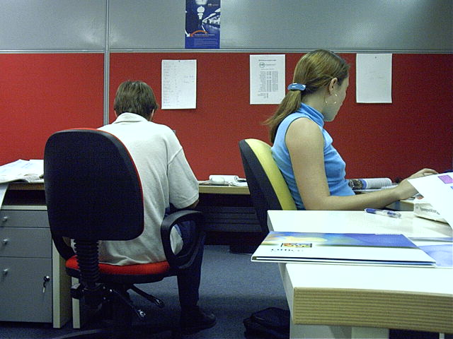 Cameron and Roma from work