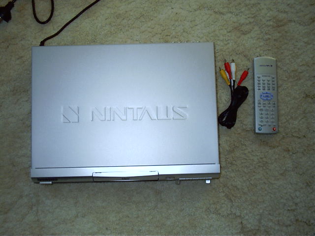 New DVD player too