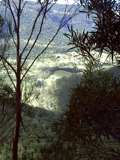 View of the valley