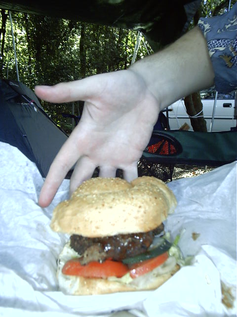 Draxy's burger