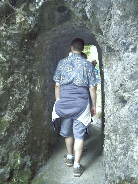 And tunnel