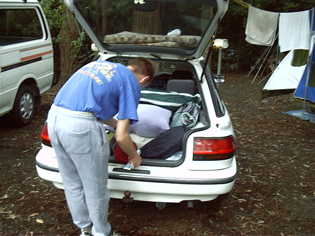 Car is chockers