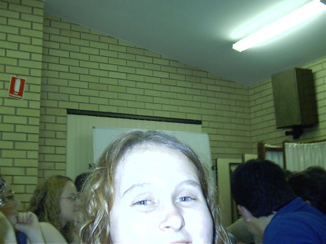Katie shrunk as I took this pic