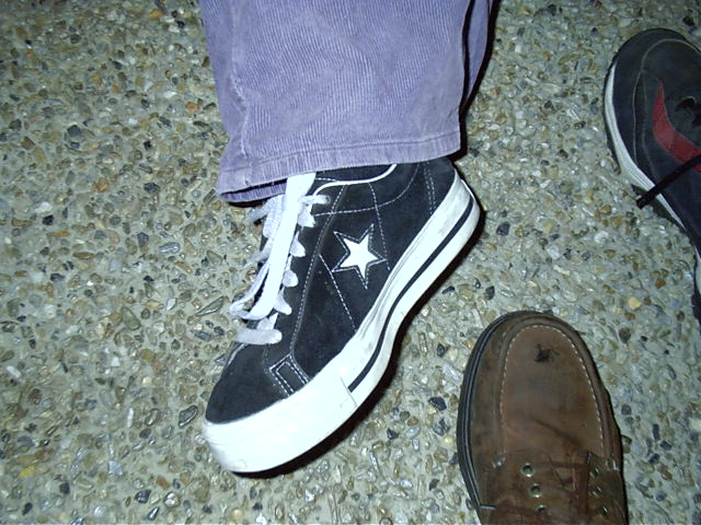 Lui's foot