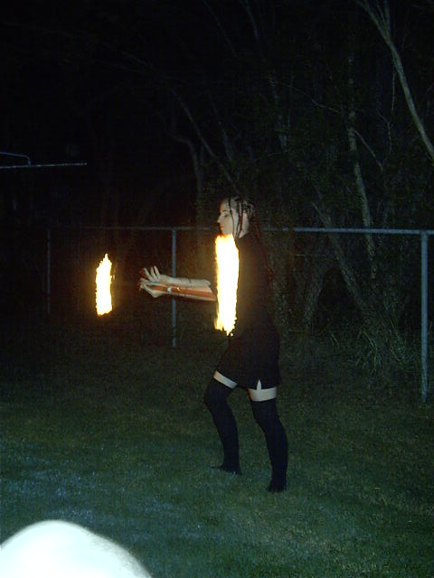 She's hot!
