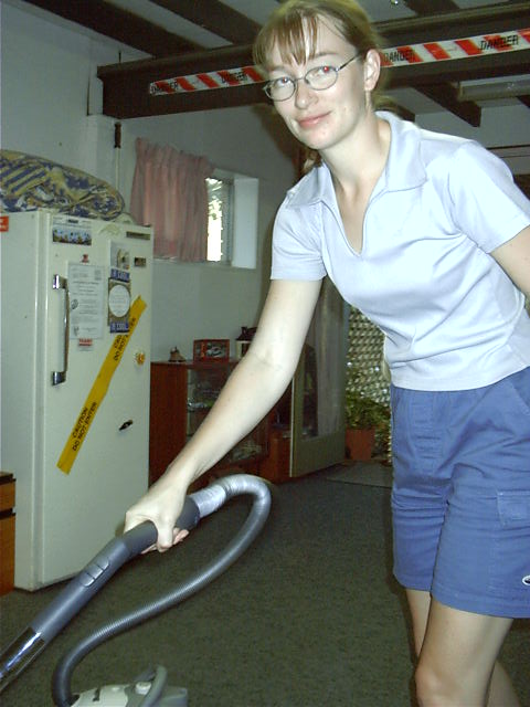 And cleans my room for me