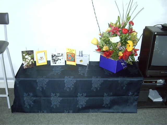 The gift table