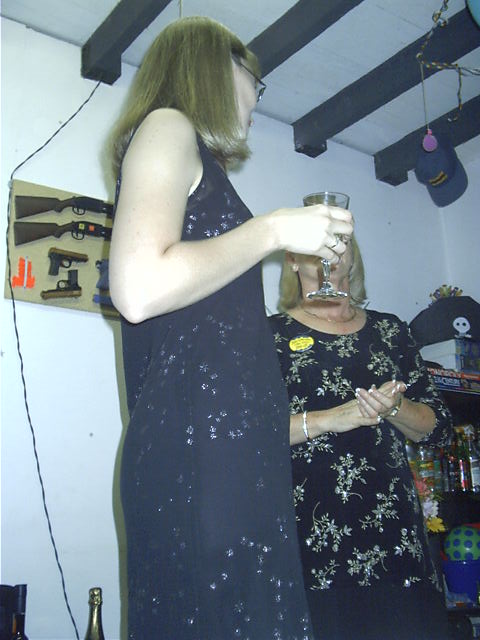 Megan makes her speech