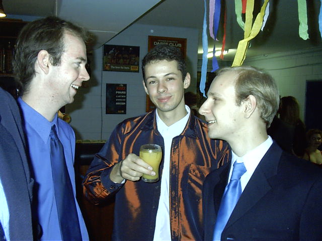 Kewn, Jerds (and his funky shirt) and Kon