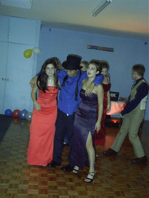 Trui and Shae help Alex off the dance floor