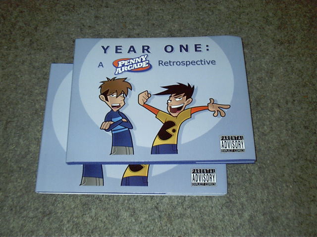 Yay! Penny Arcade books arrived from US