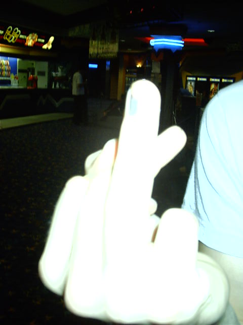 The universal sign for One