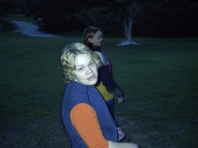 Brags tries to avoid the camera
