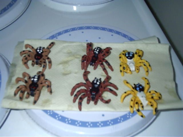 I ripped the spiderball apart and it was the most disgusting thing i have ever done