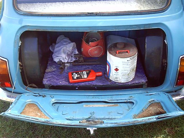 Boot came with free junk