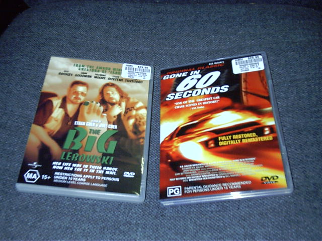 New DVDs too