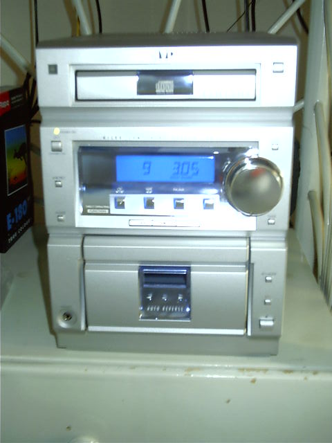 Megan's new stereo