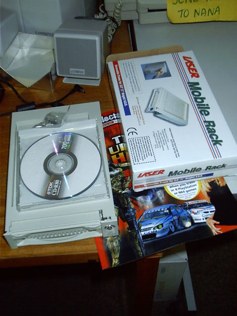 My new HDD rack