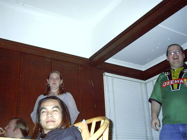 Tehe, this was pitch black before the flash changed that
