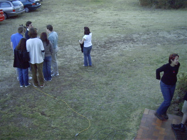 Everyone gets ready to head off into the sunset