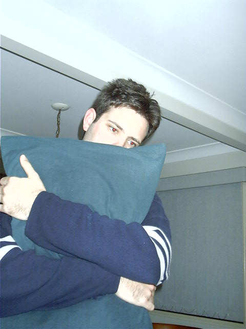 Azure loves his pillow every night, and 4 times on weekends