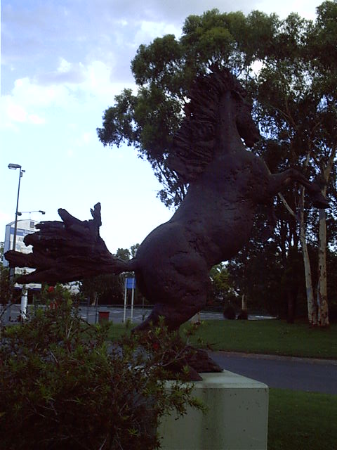 The ANZ horse.