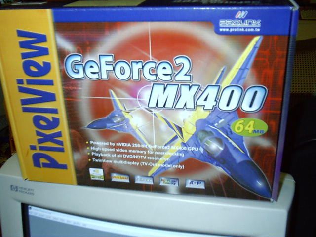 Draxy buys a new 64mb video card.