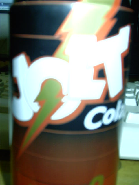 JOLT! Not the choice of most gamers, but only one you could buy.