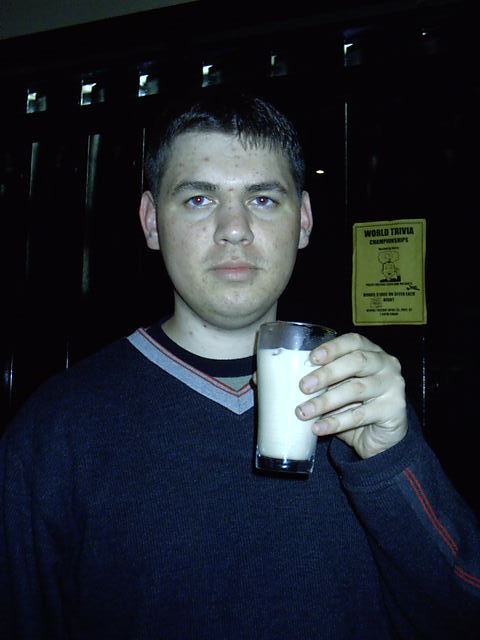 Draxy... White Russian... the drink, not him.