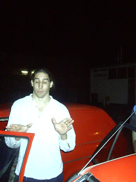 Whoa... I'm sure this is our red car.