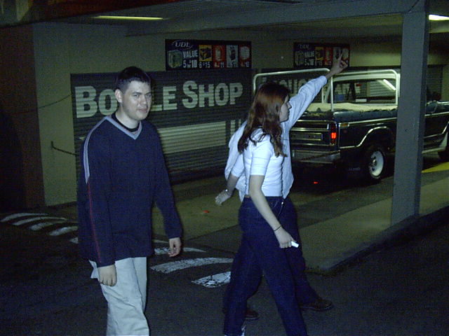 I can still walk, I'm not drunk.