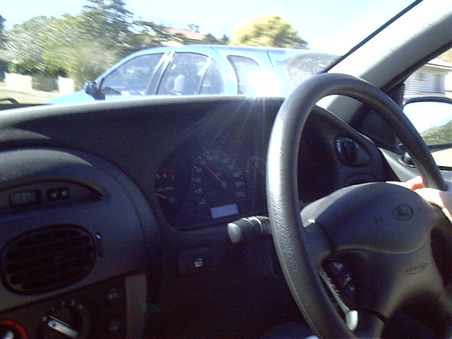 This object is used for driving.  Occasionally.