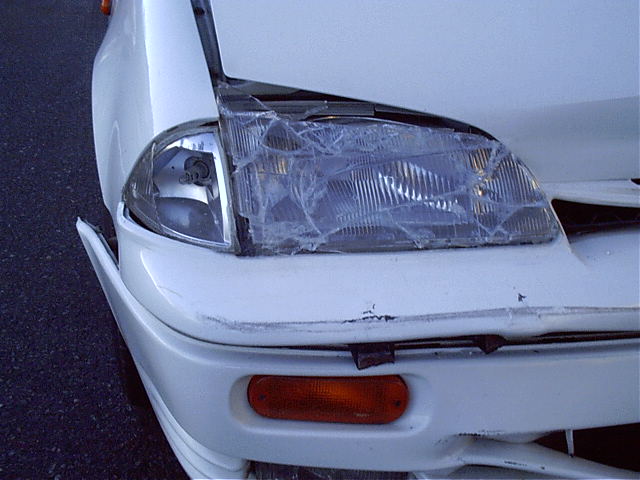 No more light, but still drivable