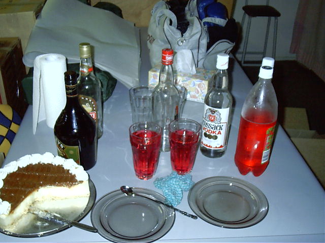 Cheesecake and booze, a winning combo