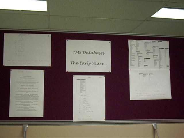 TMS Databases, the early years