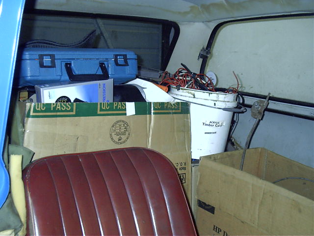 He also has a lot of stuff
