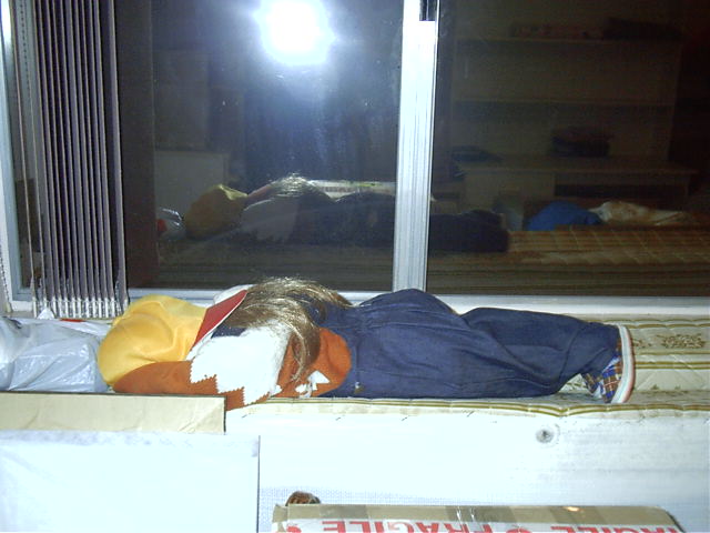 The kid has a nap