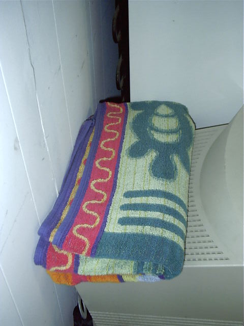 Laura's towel