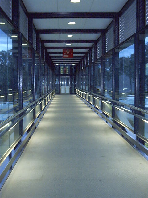 Busway walkway