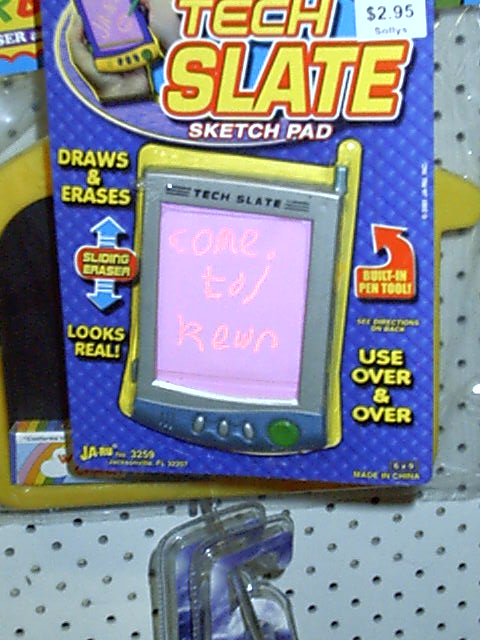 Trust in the neon etch-a-sketch.... it will show us the way.